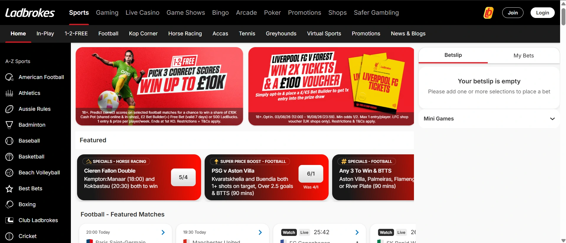 Ladbrokes rahapelit